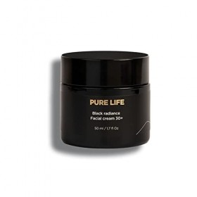 AOKlabs - Black Radiance Anti-Ageing Facial Day Cream 30+ SPF I 2 in 1, Crème anti-rides pour femmes et écran solaire au beur