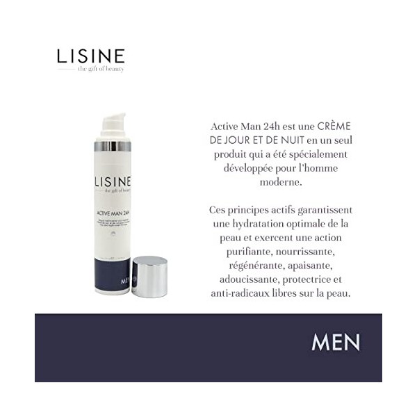 Crème pour le Visage de Jour et de Nuit Hydratante et Nourrissante pour Homme 50 ml - Crème Protectrice, Régénérante et Purif