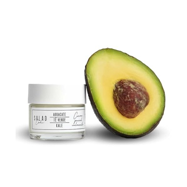 Crème visage ultrahidratante et calmante. 100% naturel. Antioxydant et anti-rides. Jour et Nuit. Cosmétique naturel avec addi