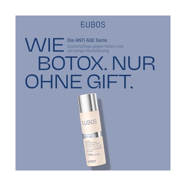 Eubos Hyaluron Sérum anti-âge haute intensité 30 ml Crème Jour et Nuit
