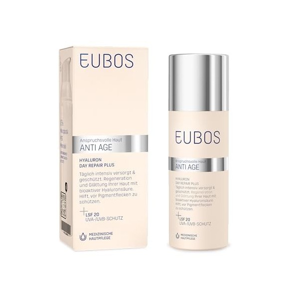 Eubos Hyaluron Sérum anti-âge haute intensité 30 ml Crème Jour et Nuit
