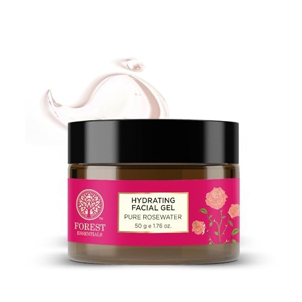 Forest Essentials Pure Rosewater Light Hydrating Gel, 50g