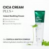 VT COSMETICS Cica Cream Plus, hydratant et apaisant pour le visage avec Centella Asiatica, crème apaisante légère pour lacné