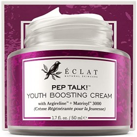 Crème anti-âge biologique pour le visage avec le complexe breveté MATRIXYL 3000 & ARGIRELINE - 5X PLUS EFFICACE avec +10 anti