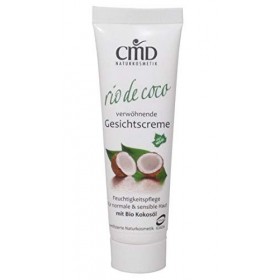 CMD Rio de Coco Crème visage avec lhuile de coco 2-pack organique, végétalien, cosmétiques naturels de noix de coco