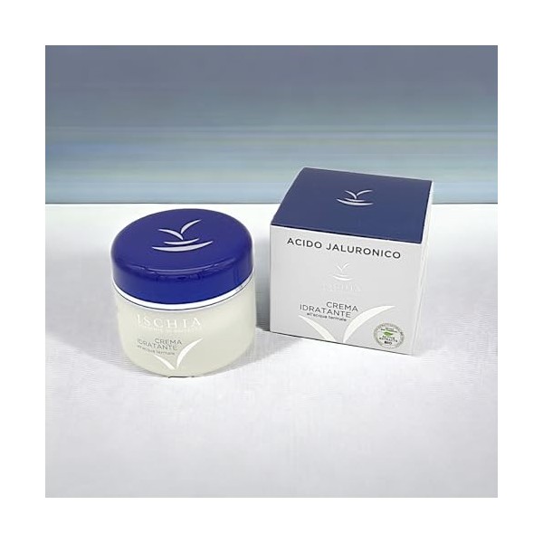 ISB - Crème HYDRATANTE BIO ACTIF 100 ml avec eau thermale de l’île d’Ischia