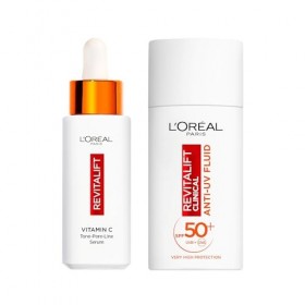 LOreal Paris Revitalift Clinical Bundle : Sérum à la vitamine C et UV