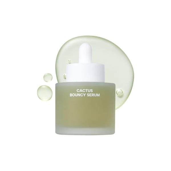 Whamisa Sérum de cactus gonflable Fresh Inner Skin Moisture, 99,47% dextrait de cactus Opuntia Ficus-Indica BIOLOGIQUE, trip