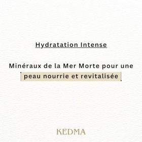 Kedma - Sérum Minéral Anti-Âge - Hydratant et Revitalisant pour Peau - Avec Minéraux de la Mer Morte, Vitamines A, C, E - Pou
