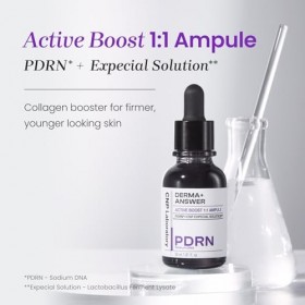 CNP PDRN Active Boost Sérum pour le visage – Sérum à ADN de saumon pour le visage, lissant les ridules et les rides, rajeunis