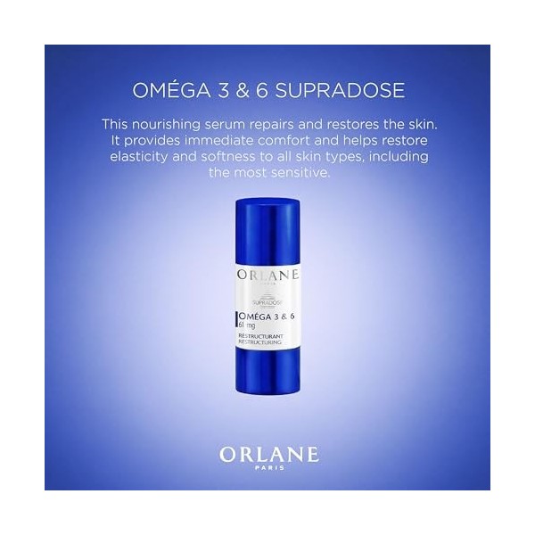 Orlane Supradose/Concentré Oméga 3 & 6 61 mg 1 Unité