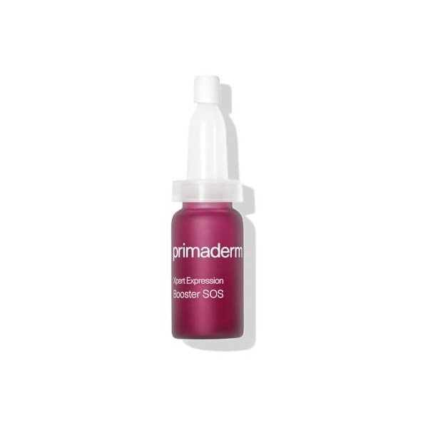 Primaderm Expression Booster S.O.S. Soin Visage Anti-rides Botox Effet et Luminosité Tous Types de Peau - 2 x 10 ml