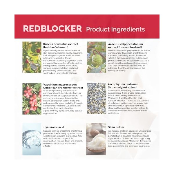 Redblocker Vascular Skin Crème de jour 50 ml