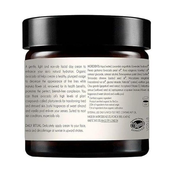 ANTIPODES Rejoice Crème de jour légère pour le visage 60 ml