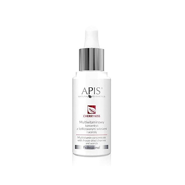 Apis Professional Cherry Kiss Concentré multivitaminé avec cerises lyophilisées et acérola 30 ml