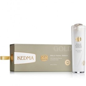 Kedma - Sérum Visage à lOr 24K, Q10 et Multivitamines - Raffermissant et Anti-Âge - 60ml