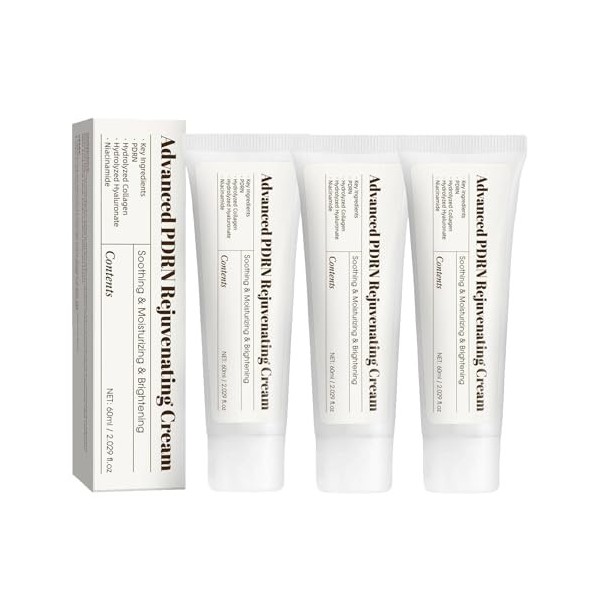 Crème rajeunissante avancée PDRN – Soin hydratant quotidien pour le visage et réparation de la barrière cutanée, soin coréen ...