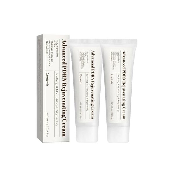 Crème rajeunissante avancée PDRN – Soin hydratant quotidien pour le visage et réparation de la barrière cutanée, soin coréen ...