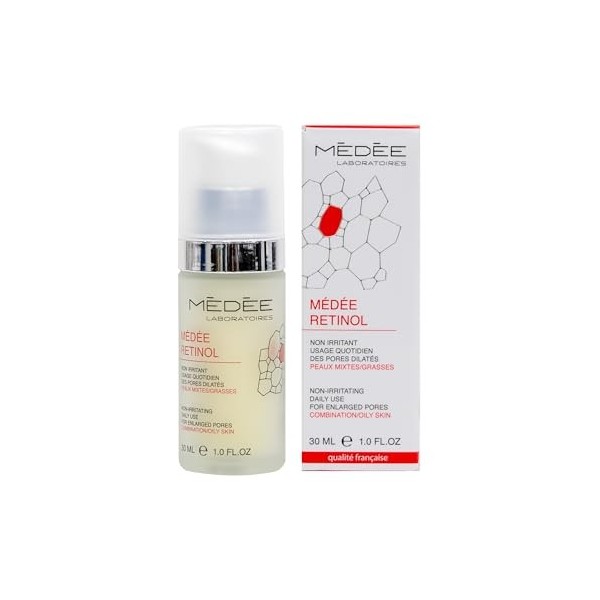 Medee Retinol Renewal Serum – Pore Minimizing, Oil Control, Anti-Pimple & Anti-Wrinkle Formula with Retinol for All Skin Type