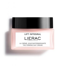 Lierac - Lift Intégral - Crème de Jour Raffermissante - Enrichie en Acide Hyaluronique et Tulipe noire - Crème visage Anti-Ri