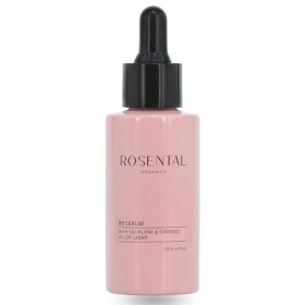 ROSENTAL ORGANICS BB Sérum 2 en 1 pour maquillage et soin de la peau, aloe vera et ginseng, 30 ml, sérum teinté pour le visag