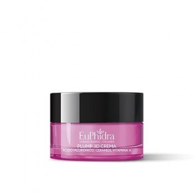 Euphidra Crème Visage Plump 3D Avec Acide Hyaluronique-Céramides- Vitamine A Régénère et Tonique