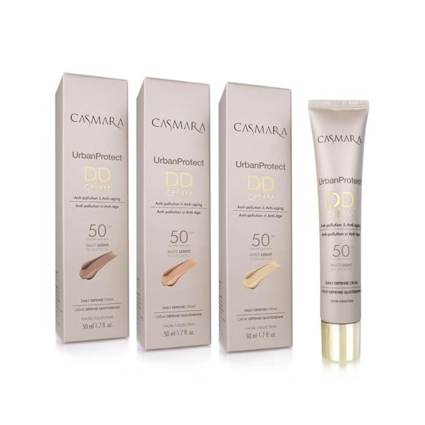 Casmara Urban Protect DD Cream Spf50 Dark 50ml - crème teintée visage spf 50