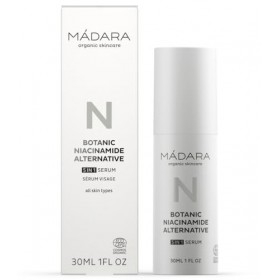 MÁDARA Organic Skincare - Sérum 5 en 1 à la niacinamide botanique alternative - 30 ml - Une alternative naturelle à la niacin