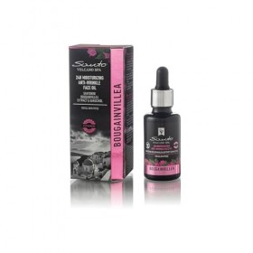 Santo Volcano Spa 24H Huile visage hydratante et anti-rides à lextrait de bougainvillier pour tous les types de peau 30 ml