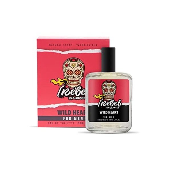 Rebel Fragrances Rebel Wild Heart - Eau De Toilette Para Hombre 100Ml 0.2 100 ml