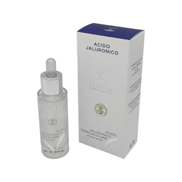 ISB - Acide Hyaluronique Trimoléculaire Bio Active 30 ml avec Acide Hyaluronique Biotech à base deau Thermale de lîle dIsc