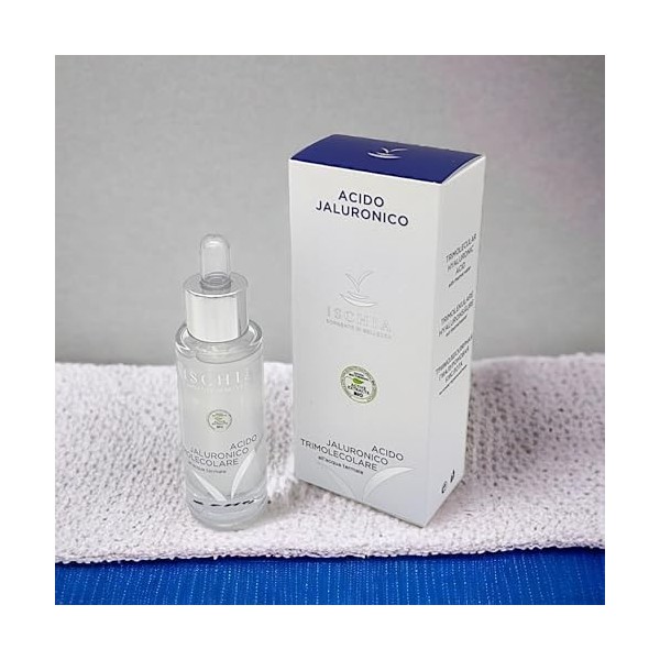ISB - Acide Hyaluronique Trimoléculaire Bio Active 30 ml avec Acide Hyaluronique Biotech à base deau Thermale de lîle dIsc