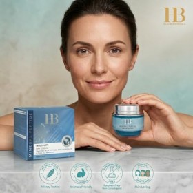 Crème visage de jour aux peptides effet liftant
