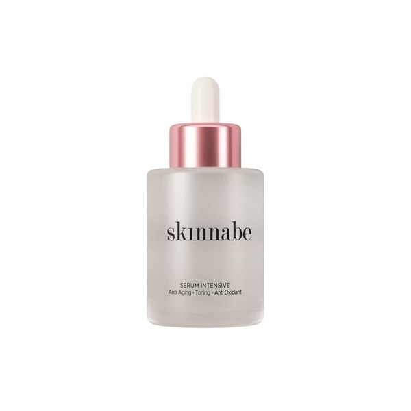 Sérum Professionnel Intensif Triple Action 30 ml - SKINNABE - à lAction Liftante à lAcide Hyaluronique - Anti-âge, Tonifian