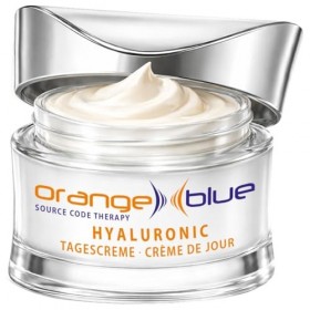 orangeblue Crème de jour anti-âge à lacide hyaluronique - Peau visiblement plus lisse 50 ml , hydratation intense à lacide