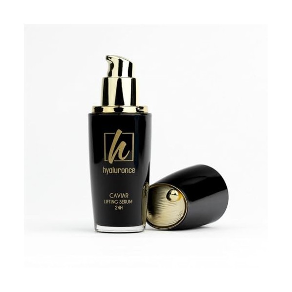hyaluronce Caviar Sérum Lifting 30 ml - Sérum pour le visage au caviar - Convient aux peaux sensibles - Raffermissant et rafr