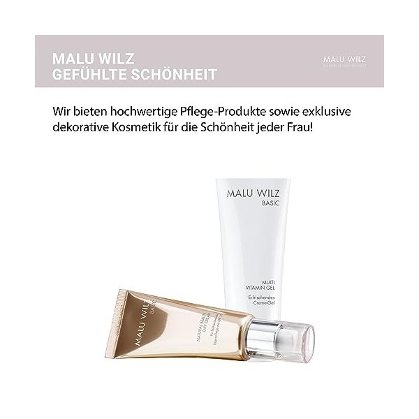 Malu Wilz - Crème de jour beauté naturelle - Soin de jour perfecteur - SPF 10-40 ml