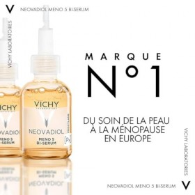 Vichy, Neovadiol, Bi-Sérum Méno 5, Redensifiante & Nourrissante, Enrichit en Eau Volcanique de Vichy & en Proxylane, Pour Pea