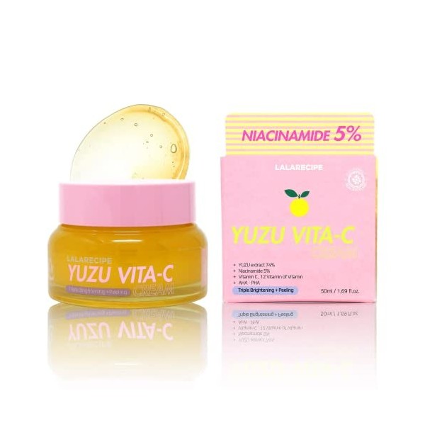Seoul Cosmetics Co Ltd Lalarecipe Yuzu Vita C Crème 50 ml
