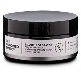The Groomed Man Hydratant Visage Smooth Operator 100 ml crème pour le visage qui donne au visage un fini mat