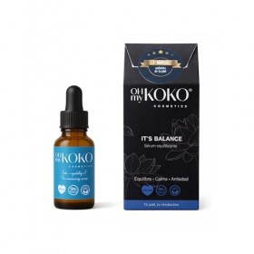 OhMyKoko | Sérum Visage Peaux Grasses et Mixtes à la Niacinamide 30 ml | Hydratant Séborégulateur Naturel | Anti-Rides, Réduc