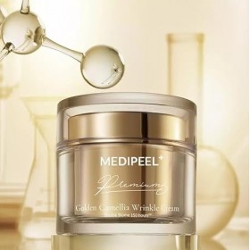 Medi-Peel Crème anti-rides Golden Camellia de qualité supérieure - 50 g