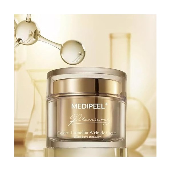 Medi-Peel Crème anti-rides Golden Camellia de qualité supérieure - 50 g