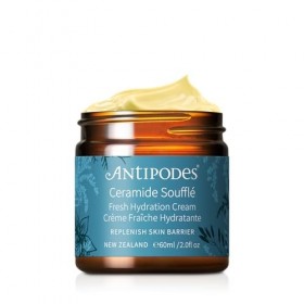 Antipodes Ceramide Soufflé Fresh Crème hydratante – 60 ml | Hydratant léger fouetté avec céramides et peptides | Soutient la 