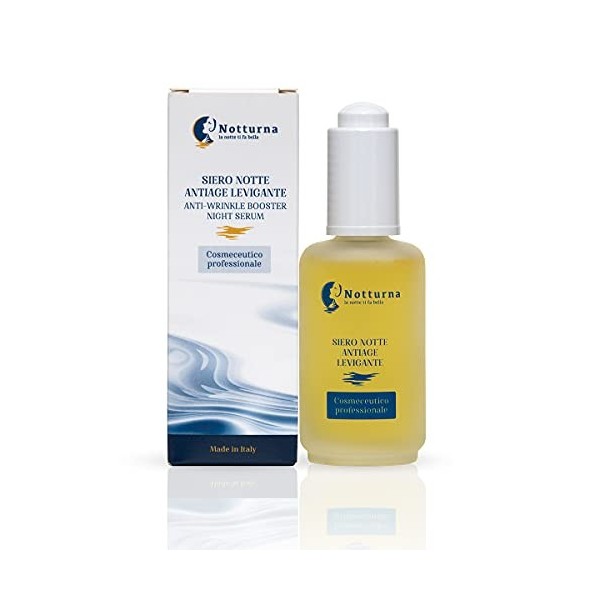 Sérum dacide hyaluronique pour le visage, Effet Liftant, Naturel, Made in Italy