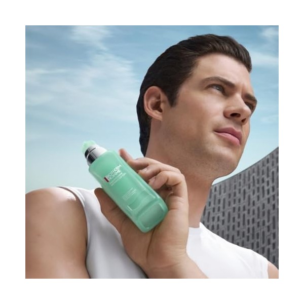 Biotherm Homme, Aquapower Gel SPF14 Homme, Gel Frais et Protecteur Visage et Cou, Peau Nourrie et Revitalisée, Enrichi en Eau