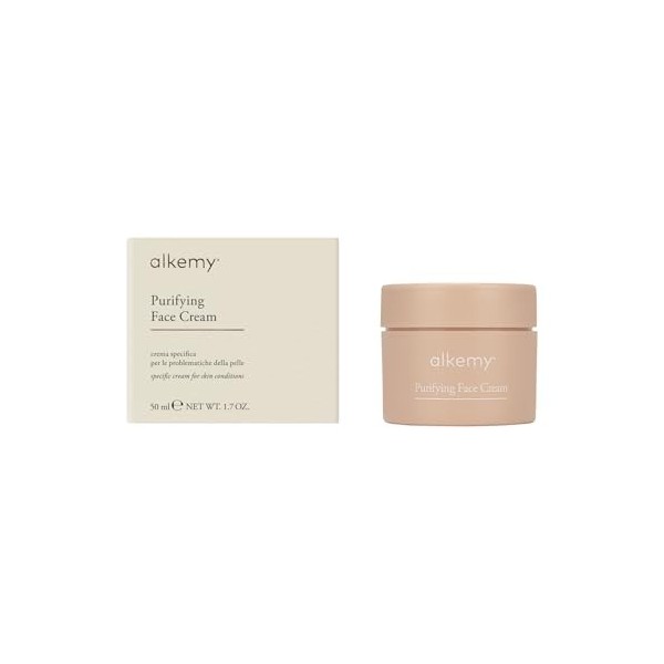 ALKEMY Crème Anti Boutons Visage, forte action Apaisante, Purifiante et Anti Tache - Réduit rapidement les Imperfections et l