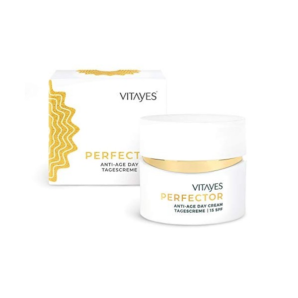 Vitayes Perfector Crème de jour pour le visage Avec IPS/SPF 15 Hydratation de 24 heures Soin intensif pour le visage avec eff