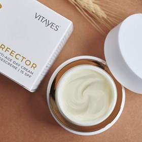 Vitayes Perfector Crème de jour pour le visage Avec IPS/SPF 15 Hydratation de 24 heures Soin intensif pour le visage avec eff