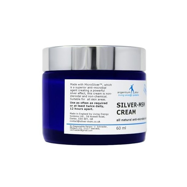 Crème Force Triple Argent-MSM - Contenance : 60 ml